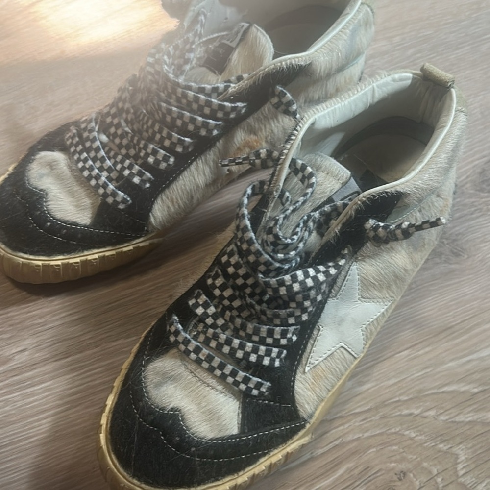 Golden Goose Pony/calf hair Hightops 36eu or 6w